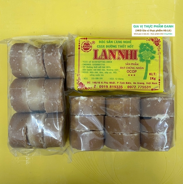 Đường thốt nốt Lan Nhi (KG)