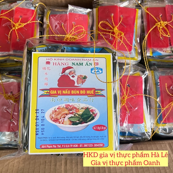 (Lốc 20) Bún bò Nam Ấn (25gr)