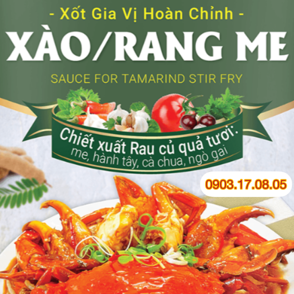 Gia vị hoàn chỉnh Canh Riêu Cá/ Riêu nghêu/ thịt bò rau răm Barona (80gr)