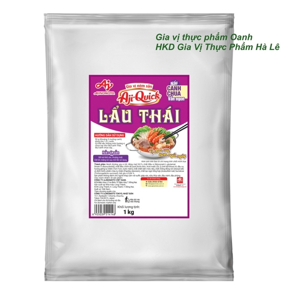 (Thùng 12) Gia vị lẩu thái Aji Quick 1KG