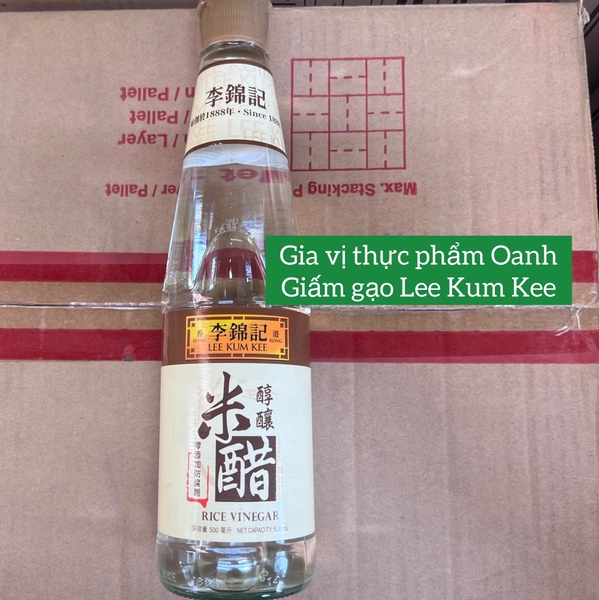 Giấm / Dấm gạo Lee Kum Kee (500ml)