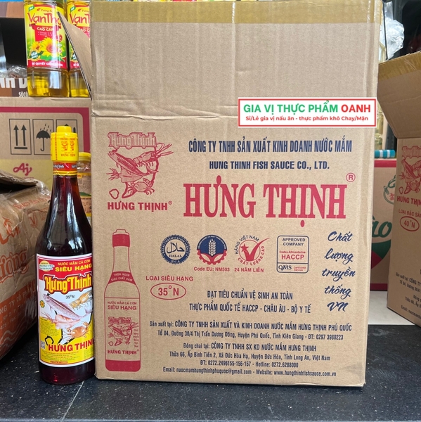 Nước mắm Hưng Thịnh 35 độ