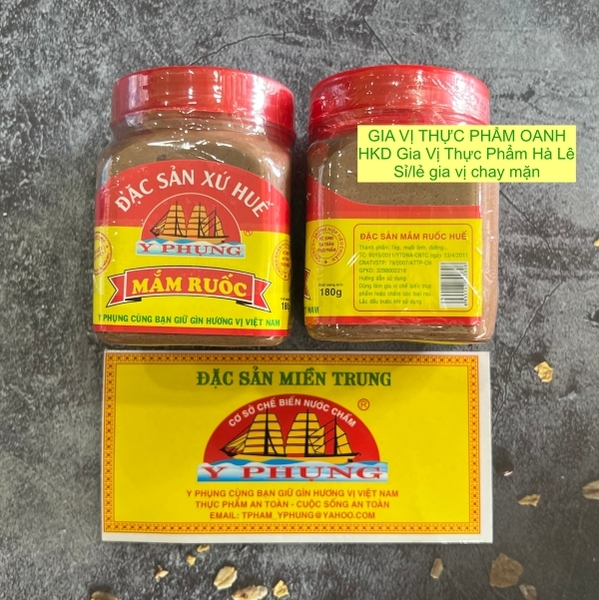 [Hũ 180gr] Mắm ruốc huế Y Phụng
