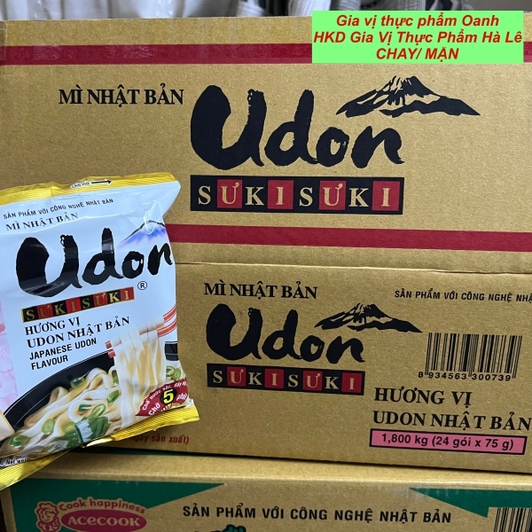 (Thùng 24) Mì Udon Nhật Bản Acecook (75 g)