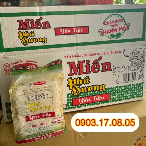 (Thùng 10) Miến Phú Hương (210 g)
