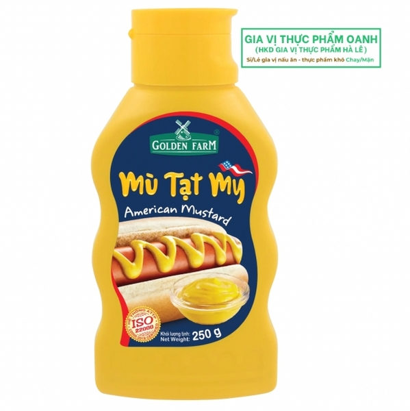 Xốt Mù Tạt Mỹ - Golden Farm (250 g)