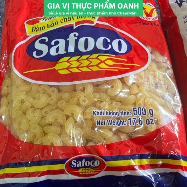 Nui tôm khô cao cấp (500gr) Safoco (Thùng 10  gói )