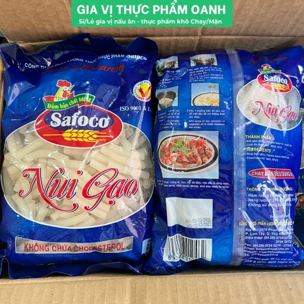 Nui gạo ống lớn(400gr) Safoco