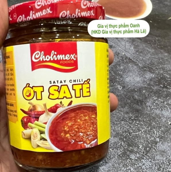 Ớt sate hũ thủy tinh 150g-Cholimex