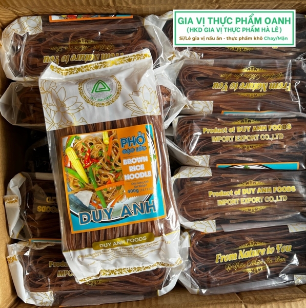 (Thùng 30) Phở gạo lứt (400g)-DUY ANH