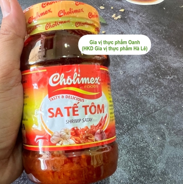 (Thùng 24) Sa tế tôm 450gr-Cholimex