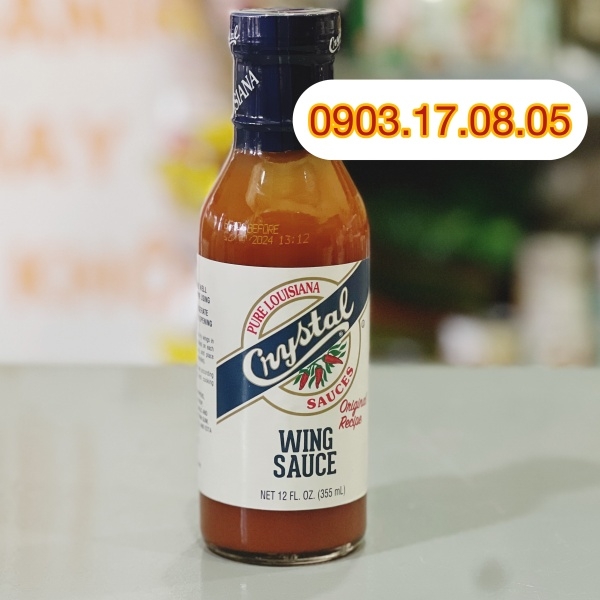 (Thùng 12) SỐT BUFFALO (WING) 355ML - CRYSTAL