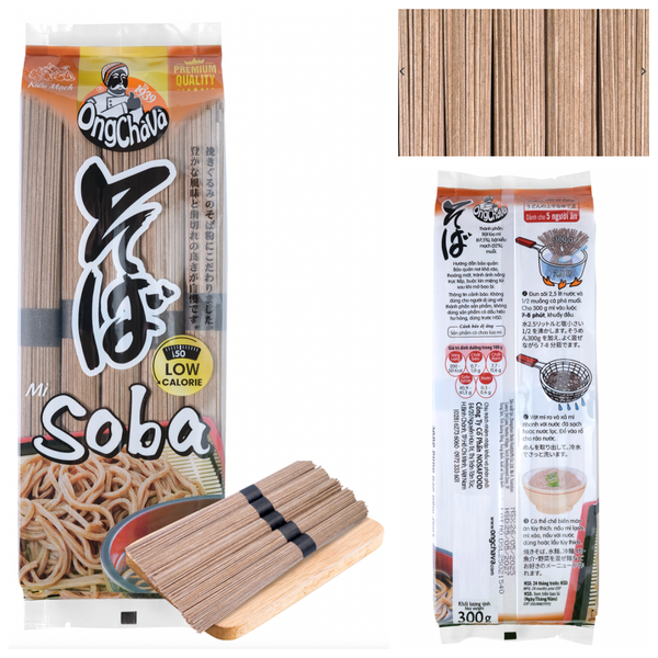 Mì SOBA (Mì kiều mạch) Ông Chà Và 300gr