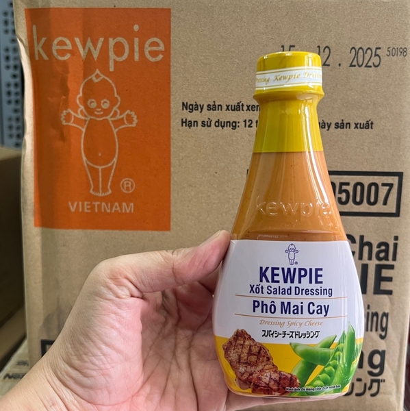 Nước sốt phô mai cay Kewpie (210gr)