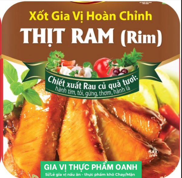 Gia vị hoàn chỉnh THỊT RAM Barona (80gr)