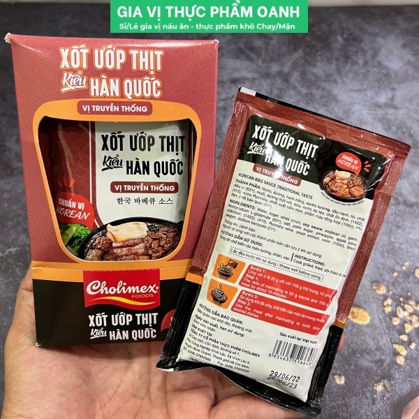Xốt ướp thịt Hàn Quốc 90gr-Cholimex