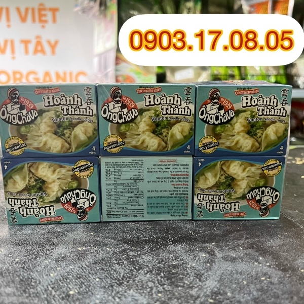 (Thùng 144) Viên gia vị hoành thánh 75gr-Ông Chà Và