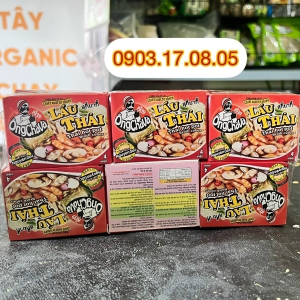 (Thùng 144) Viên gia vị lẩu thái 75gr-Ông Chà Và