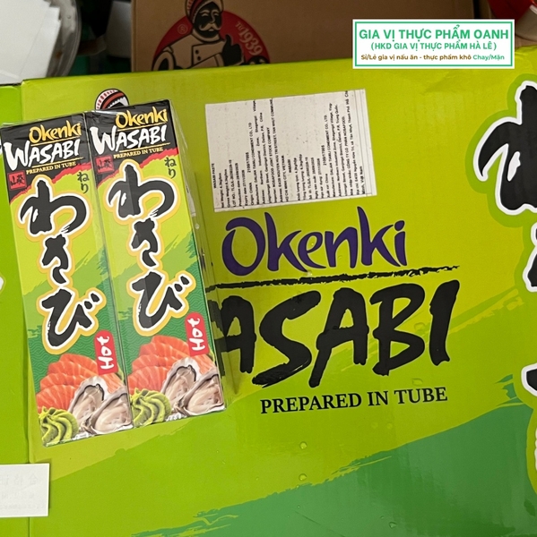 (Thùng 100) Wasabi Okenki Ông Chà Và (43gr)