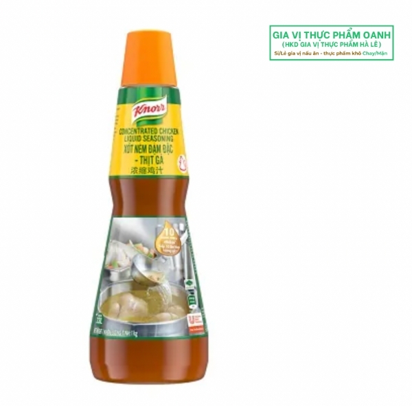 (Thùng 6) Xốt nêm đậm đặc Knorr - thịt gà 6x1kg