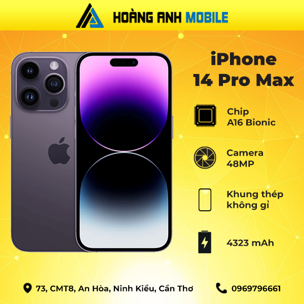 IPHONE 14 PRO MAX 128GB - THANH LÝ/574208