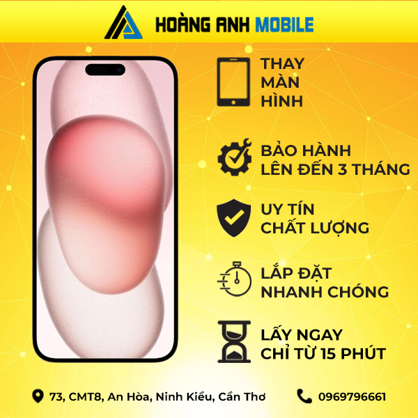 Thay màn hình iPhone 15