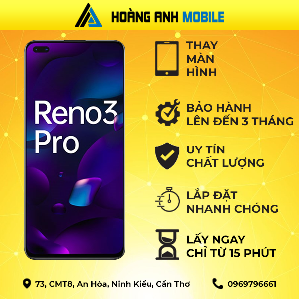 Thay màn hình Oppo Reno 3 Pro