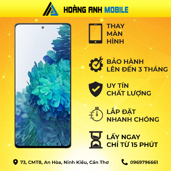Thay màn hình Samsung Galaxy S20 FE