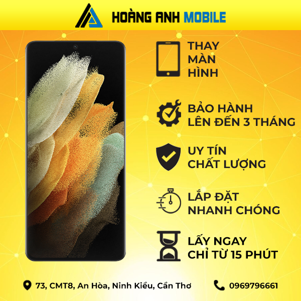 Thay màn hình Samsung Galaxy S21 Ultra
