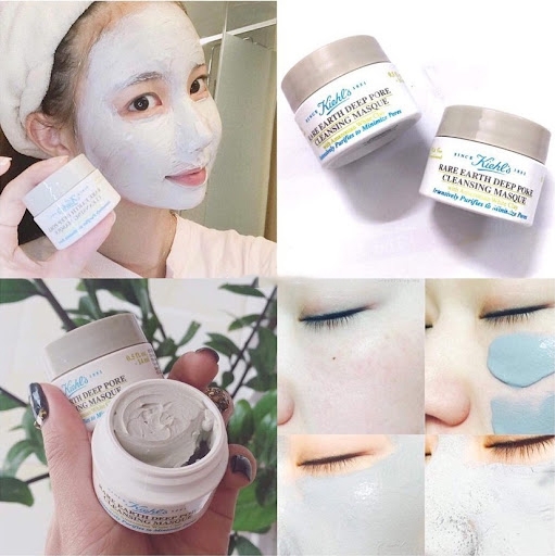 Mặt Nạ Đất Sét Kiehl's Rare Earth Deep Pore Cleansing Masque 14ml | Lala Cosmetics - Thiên đường mỹ phẩm