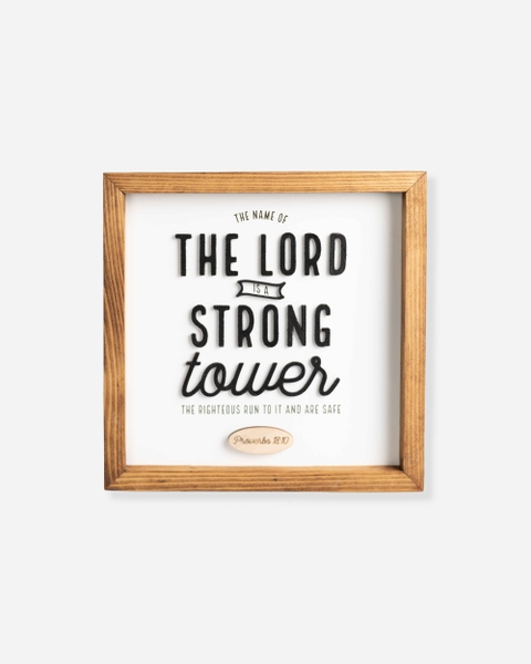 The name of the Lord - [Proverbs 18:10]