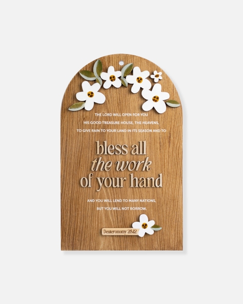 Bless All The Work of your hand - [Deuteronomy 28:12]
