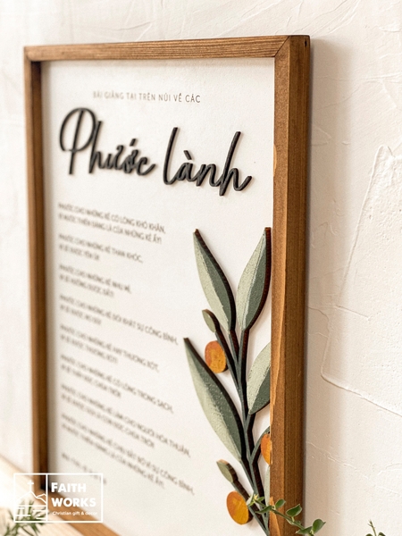 Beatitude  | Joshua chữ nhật