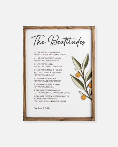 Beatitude [Matthew 5:3-10]