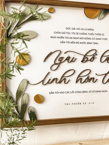 Ngài bổ lại linh hồn tôi [Thi Thiên 23:1-3]