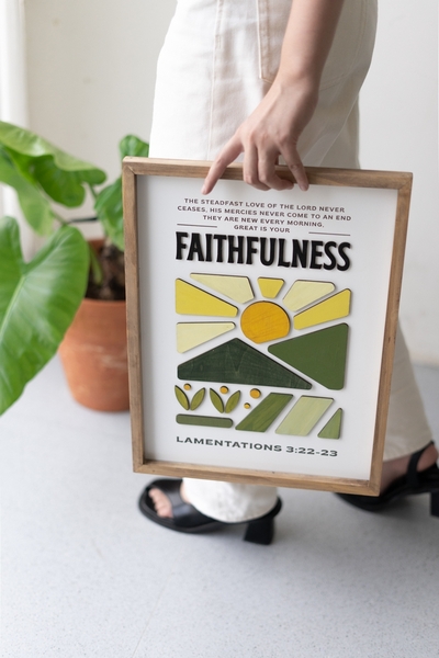 Great is His Faithfulness - DAVID