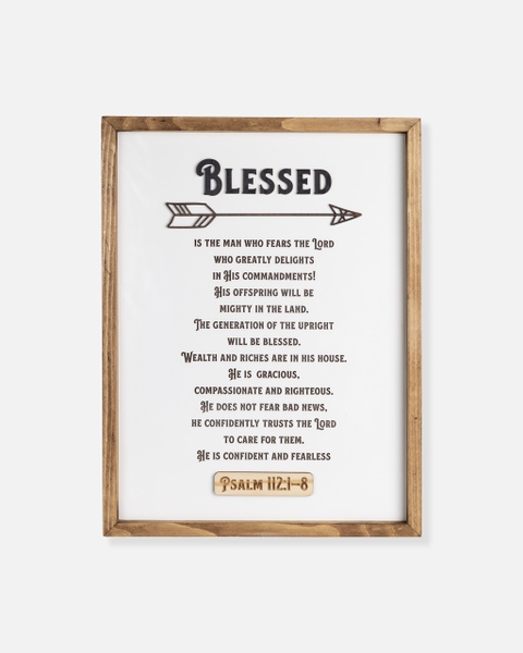 Blessed is the man [Psalm 112:1-8]