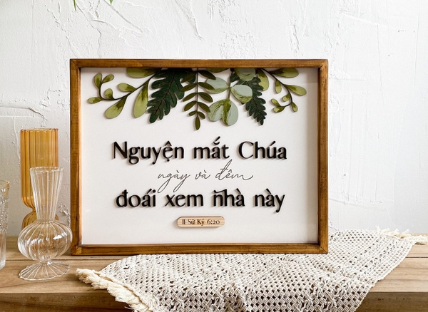 Nguyện mắt Chúa ngày và đêm đoái xem nhà nầy [II Sử ký 6:20]