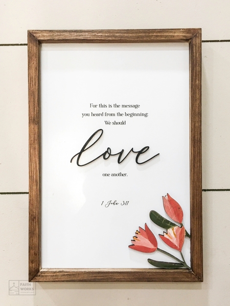 Faith Hope Love  | Joshua chữ nhật