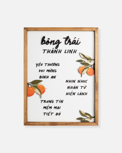 Bông trái Thánh Linh [Ga-la-ti 5:22]