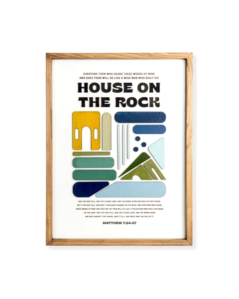 House on the Rock [Matthew 7:24-27]