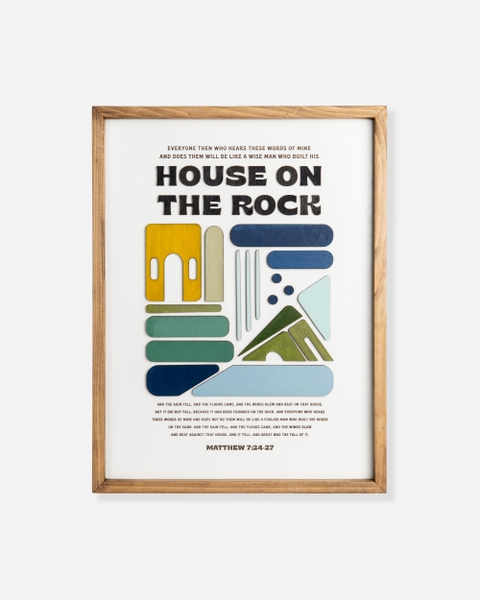 House on the Rock [Matthew 7:24-27]