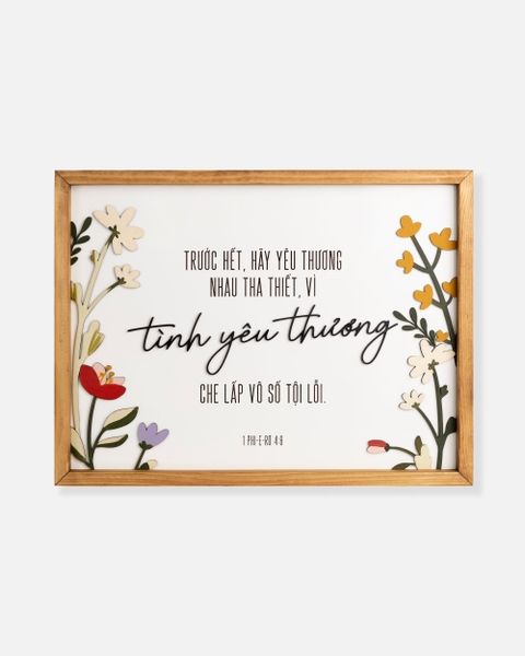 Tình yêu thương che lấp vô số tội lỗi [1 phi-e-rơ 4:8]