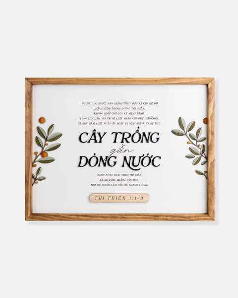Cây trồng gần dòng nước [Thi Thiên 1:1-3]