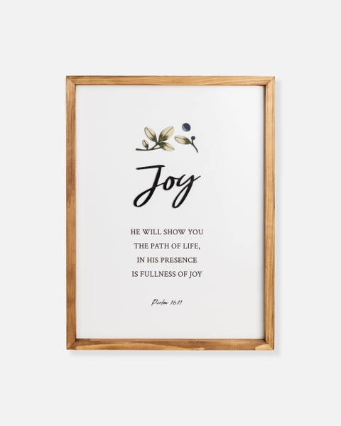 Joy [Psalm 16:11]