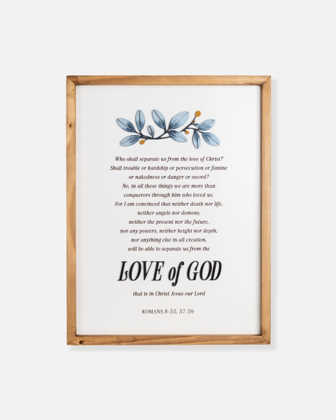 Love of God [Romans 8:35, 37-39]