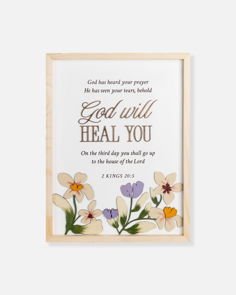 Behold God will heal you [2 kings 20:5]
