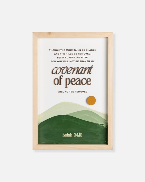 Covenant of peace [Isaiah 54:10]