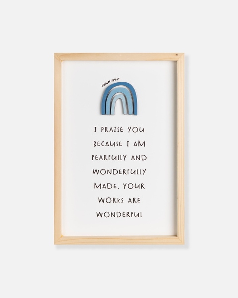 Fearfully and wonderfully [Psalm 139:14]