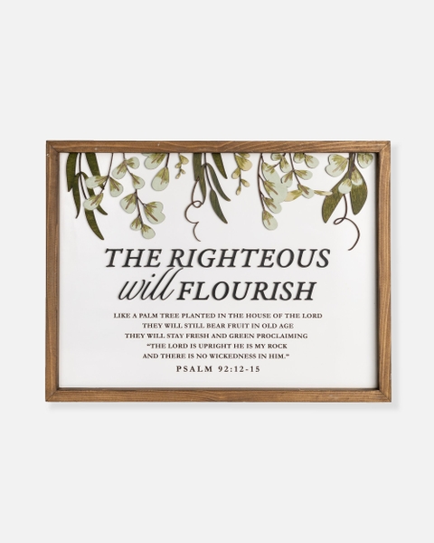 The righteous will flourish [Psalm 92:12-15]